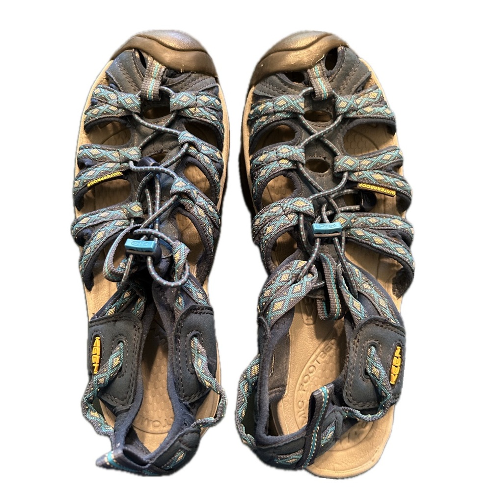 KEEN Women’s Whisper Hiking Closed Toe Sandal size 10.5